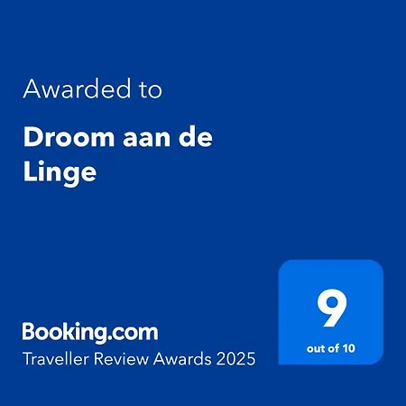 住宿加早餐酒店 Tiny House Droom Aan De Linge